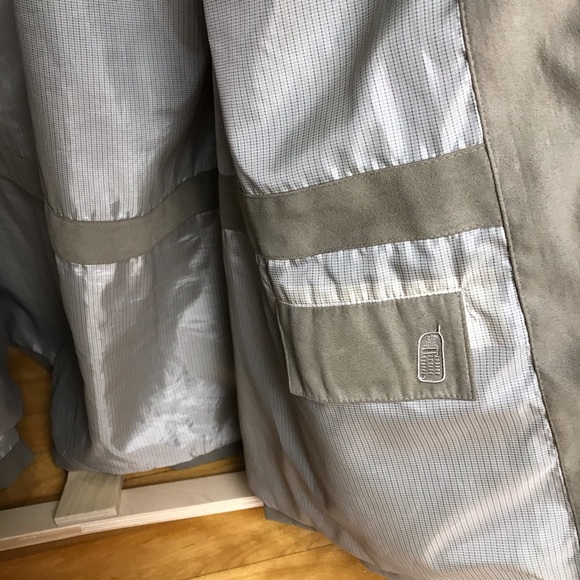 Oscar De La Renta Brown Faux Suede Unisex Blouson / Barn Jacket 🐻🤎 - Picture 7 of 12